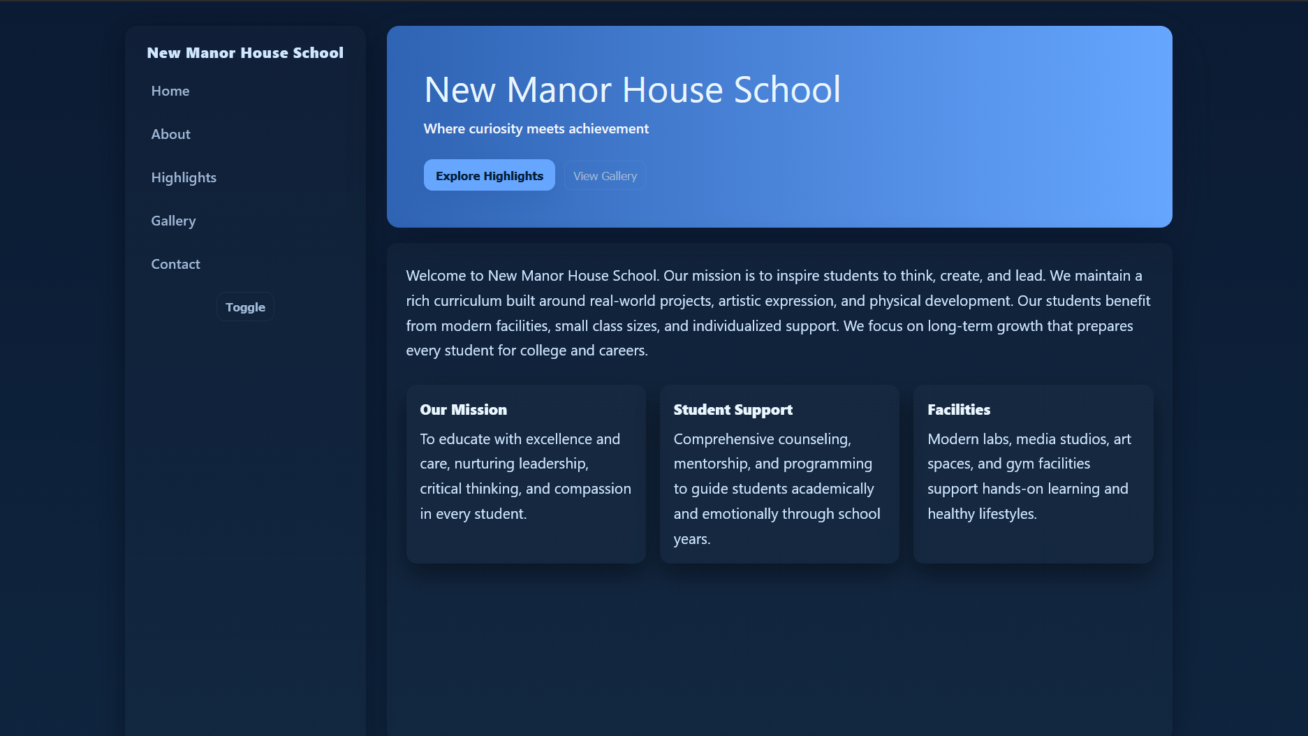 School Website